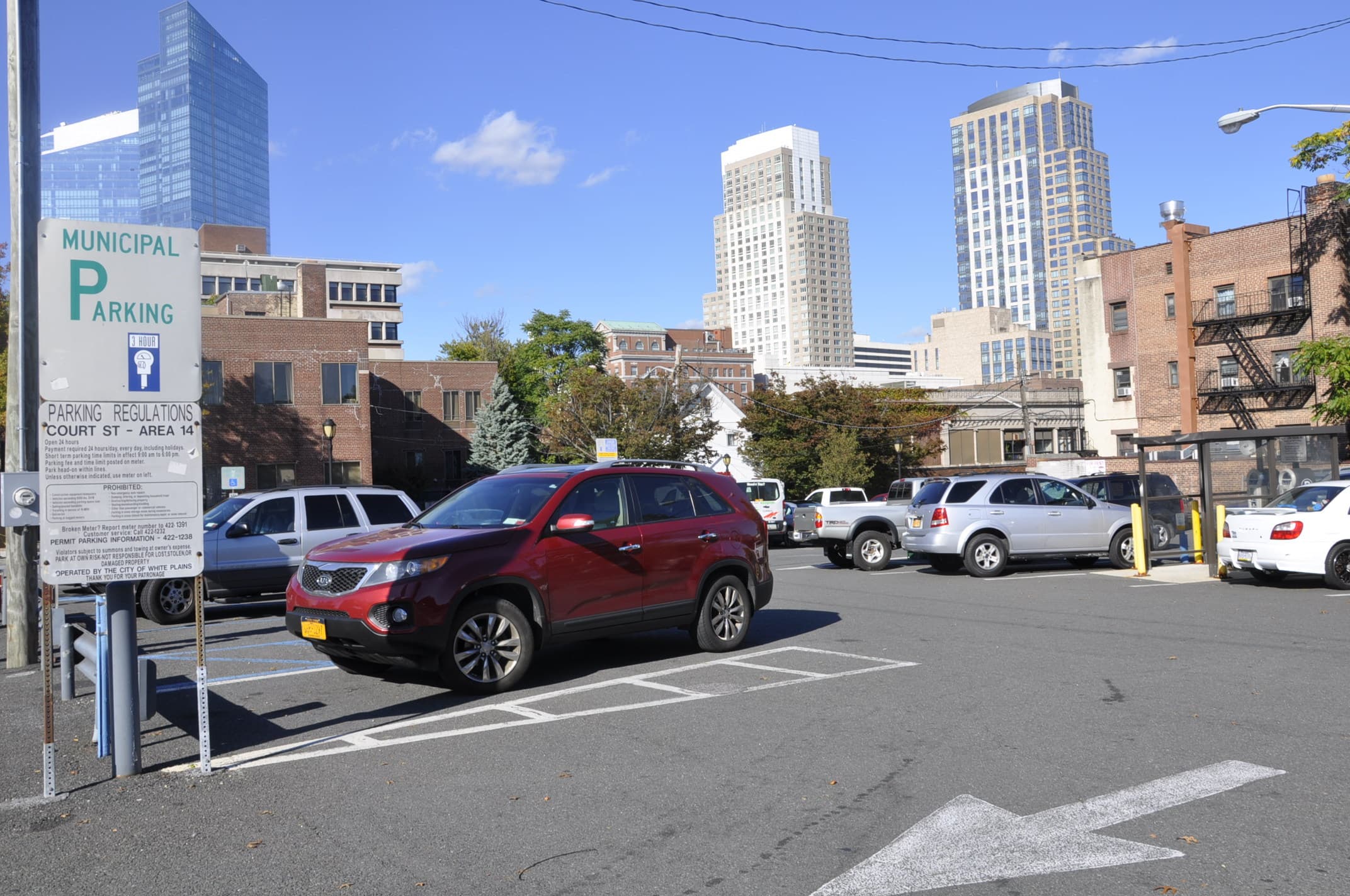 Downtown White Plains parking guide hero